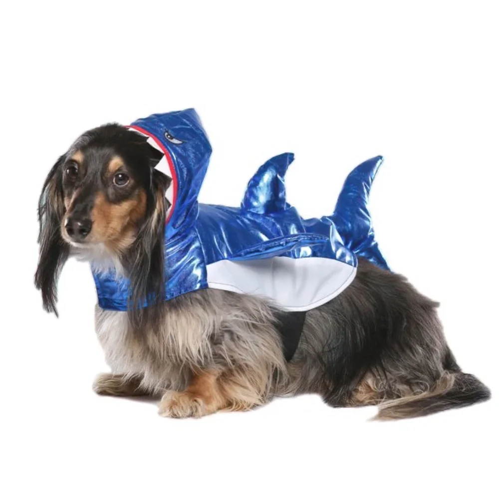 Killer SHARK Halloween Dog Cat Pet Costume - Size S Small Vibrant Life NEW